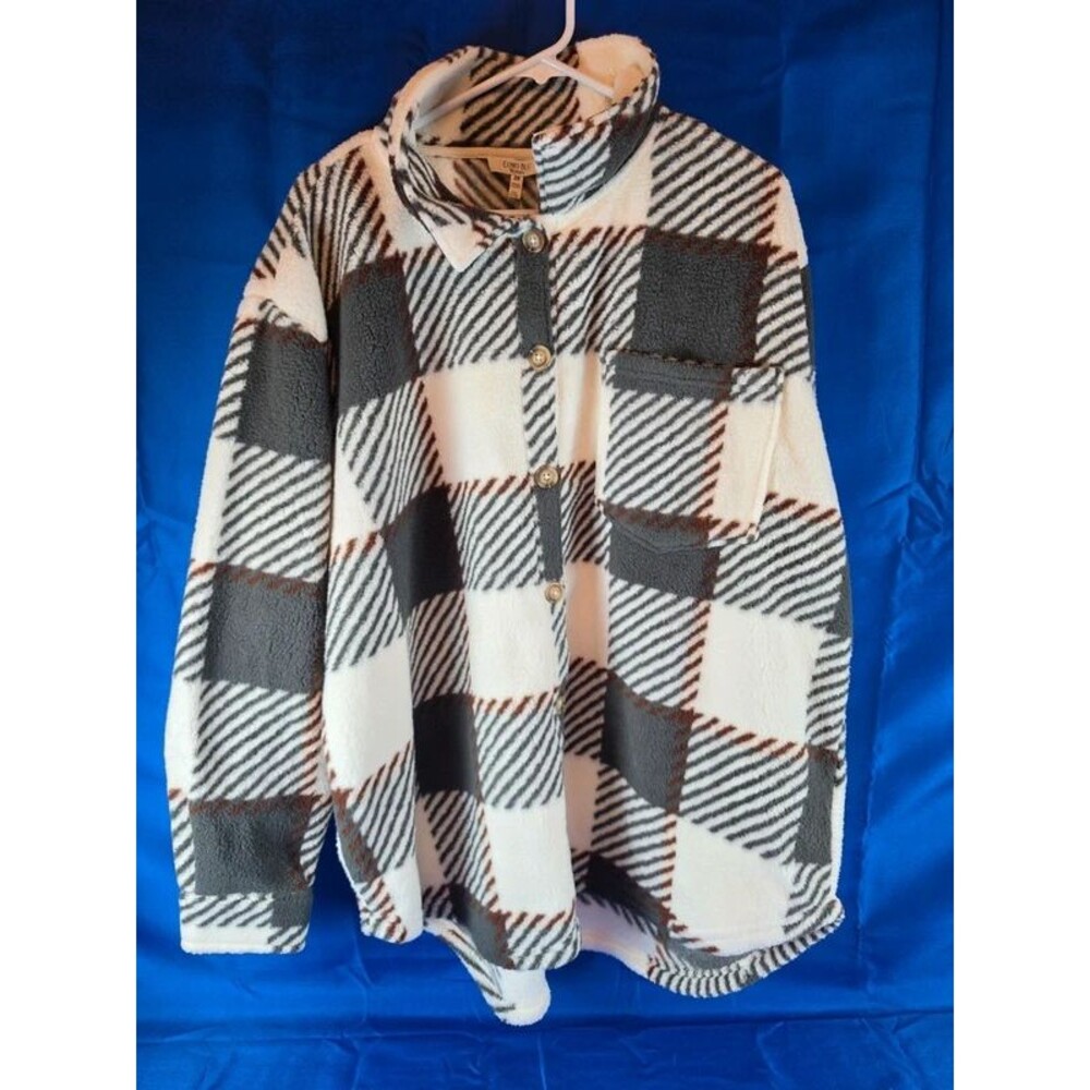 Woman's Como Blu Fleese Jacket- NEW